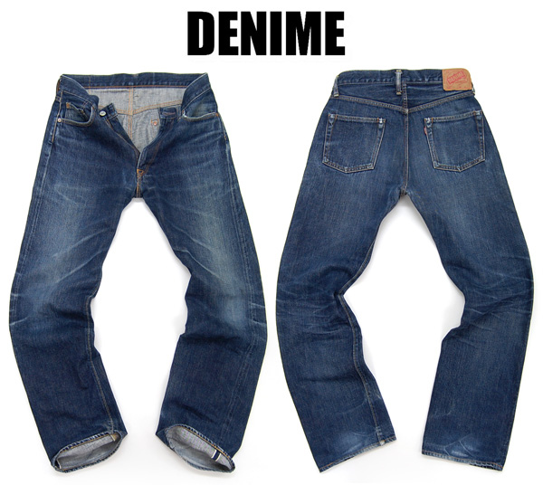 旧ドゥニーム DENIME ZXX ZIPPER FLY CAPITAL MADE W30 デッドストック