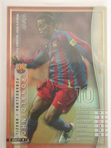 WCCF 05-06 WMVP ロナウジーニョ（おまけ付）_1