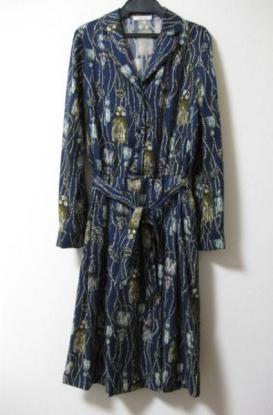 新作，2025 クチャ cuccia ワンピース レトロタッセル柄襟付きワンピース(Mサイズ)｜売買されたオークション情報、yahooの商品情報をアーカイブ公開 - オークファン Mサイズ