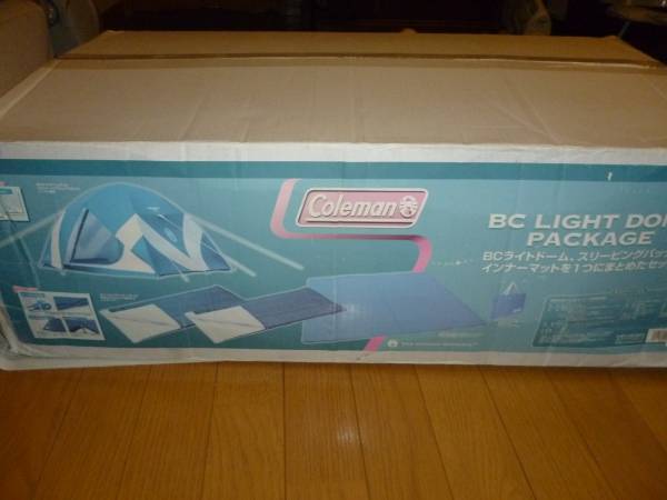 新品 コールマン テント・寝袋・マット3点セット ラスト１セット_1