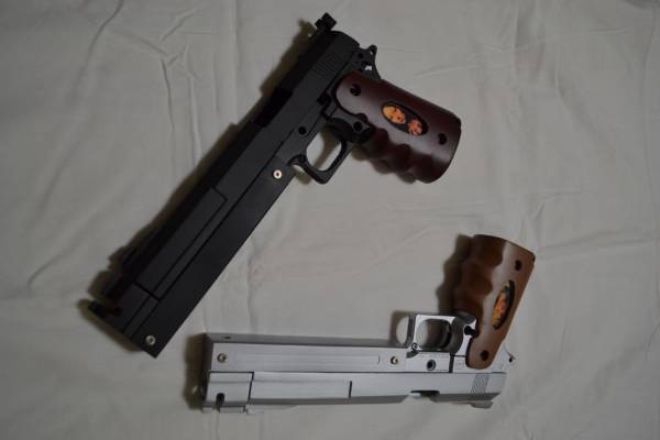 エボニー＆アイボリー風パーツセット2丁 DMC 大日本技研マルイ