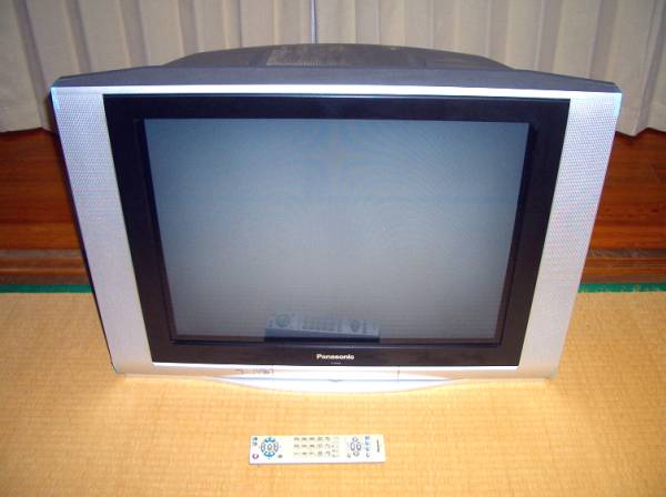☆ PANASONIC 29型 ブラウン管テレビ TH-29FB8 リモコン付(ブラウン管