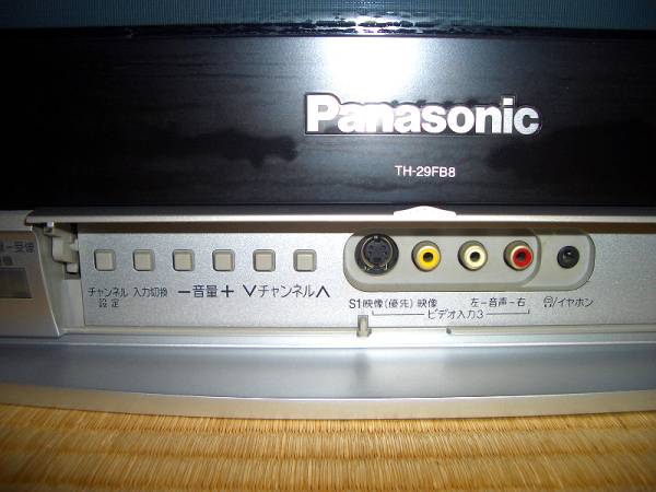 ☆ PANASONIC 29型 ブラウン管テレビ TH-29FB8 リモコン付(ブラウン管  