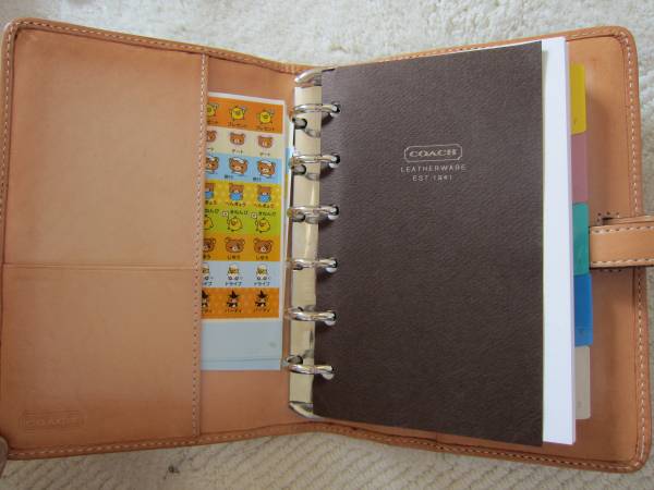 本物★正規品★コーチＣＯＡＣH手帳★難あり_2