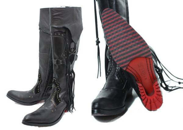 HIROMU TAKAHARA MIX ANIMAL BOOTS Ⅰ ヒロム ブーツ hyde 14th(靴 