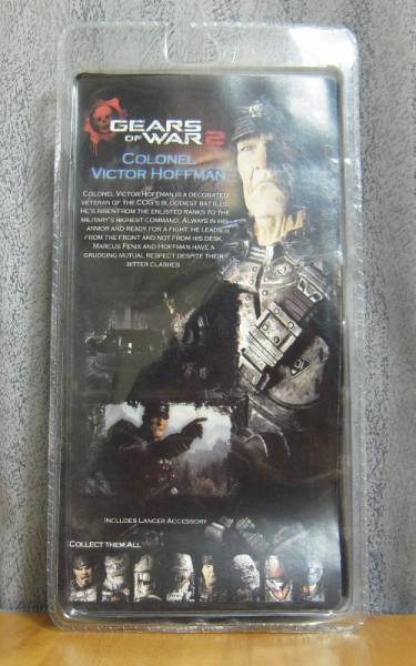 NECA GEARS OF WAR 2 VICTOR HOFFMAN ビクター・ホフマン大佐(ゲーム 