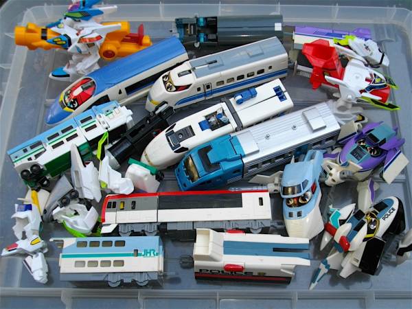 トミー 超特急ヒカリアン 大量 鉄道模型新幹線 変身ロボット玩具 その他 売買されたオークション情報 Yahooの商品情報をアーカイブ公開 オークファン Aucfan Com