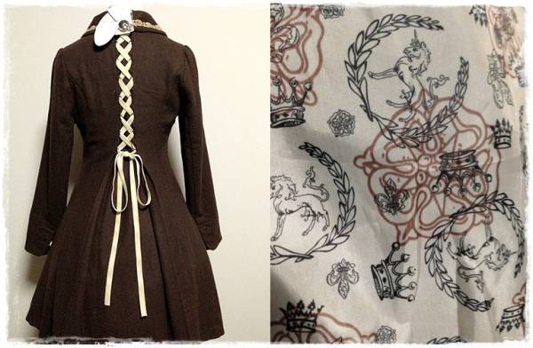 BLUE ROGUE* ブルーローグ ケープ付きコート 検*axes Amavel(Mサイズ  