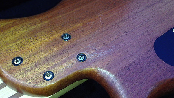 ☆レアGoodfellow classic 5 ハンドメイド5弦ベース Hケース付(エレキ