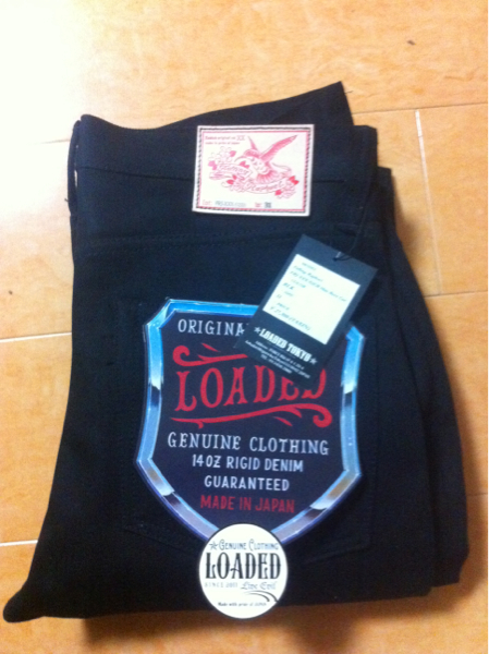 新品 FallingRaphael ブラックデニム LOADED チバユウスケ 31(W31 