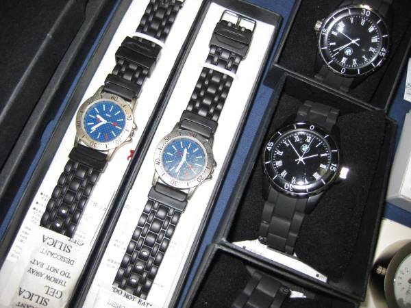 BMW　非売品　腕時計、置時計　計8個まとめて　未使用_2