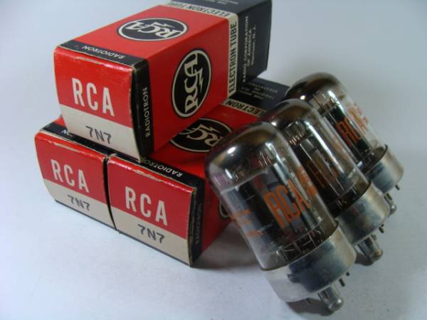 #543 【 RCA 7N7 真空管 3本 】_1