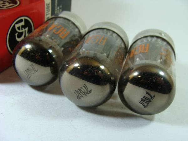 #543 【 RCA 7N7 真空管 3本 】_2