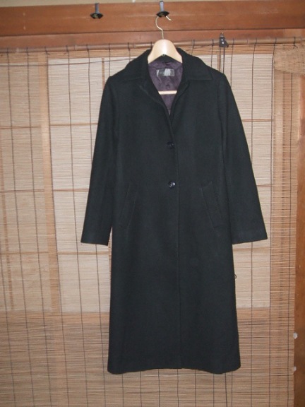 トゥモローランドコート総裏ウールカシミヤこげ茶良好