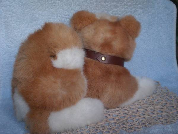 △vintageシュタイフ ペット 秋田犬 あきたいぬ♪ 完品30cm レア