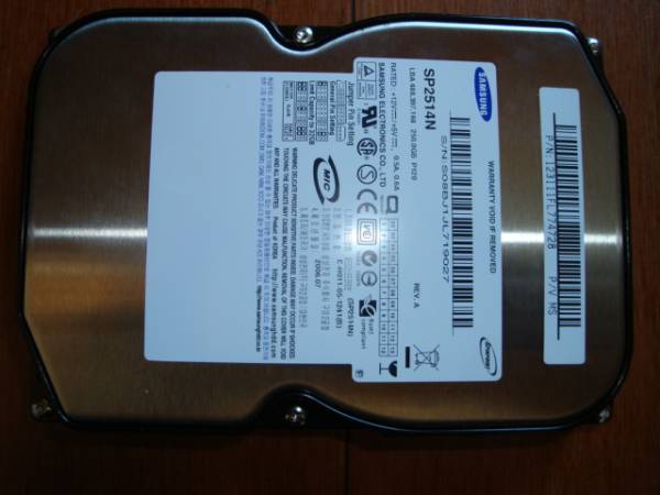 送料無料サムスン3.5インチHDD　250ＧＢ　7200rpm_1