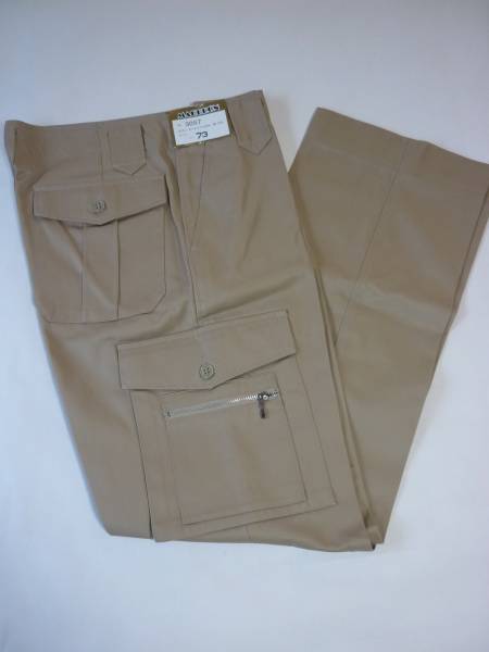 新品☆作業ズボン　カ－ゴポケット付き　_1