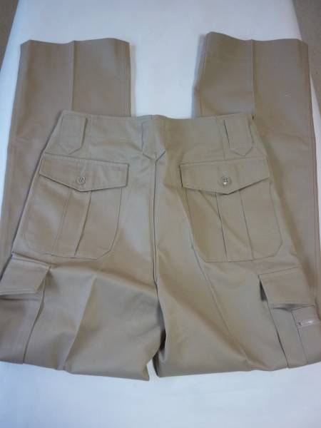 新品☆作業ズボン　カ－ゴポケット付き　_2