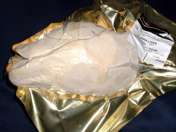 【最高級】ハンガリー産　フォアグラ カナール（鴨） 500-600ｇ_1