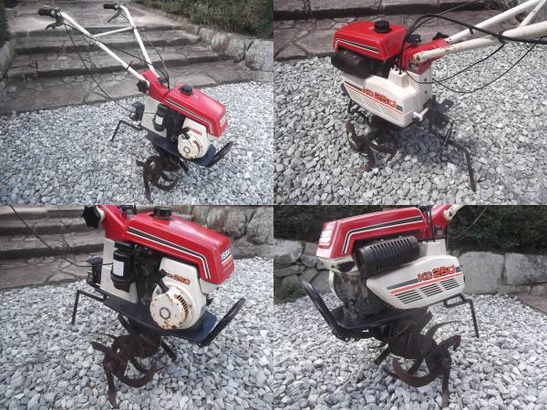 ISEKIイセキ 小型耕運機 ミニ管理機 農用トラクターKC250 動作品(車体 