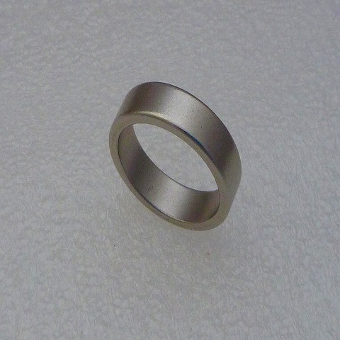 強力★磁石指輪★マジック★マグネットリング★銀無地★22号★_2