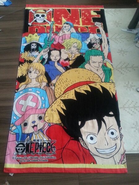 ワンピース大判バスタオル 全員集合 新品未開封 _1