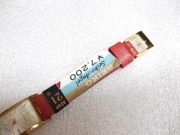 レトロデッド未使用60s セイコーエンジェル手巻き　W192