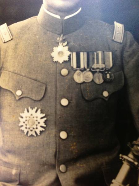 ☆新発見/陸軍中将/伊藤知剛/弘前師団長/古写真/昭和15年②(ミリタリー