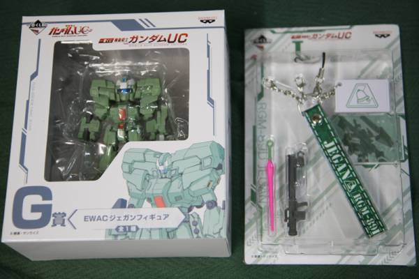 一番くじ ガンダムUC G賞 EWACジェガンフィギュア/I賞ウエポン付_1