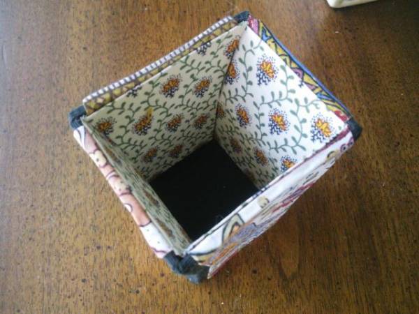 プロヴァンス・ソレイアード鉛筆・ペンめがね立カルトナージュ_3