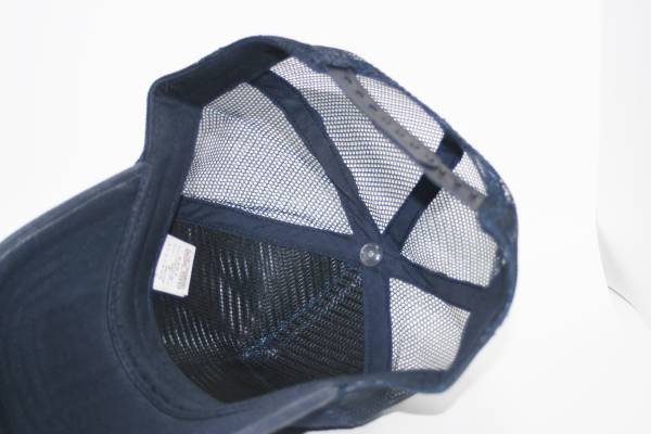 新品○ザノースフェイス○ダメージキャップ帽子○メッシュ紺_2