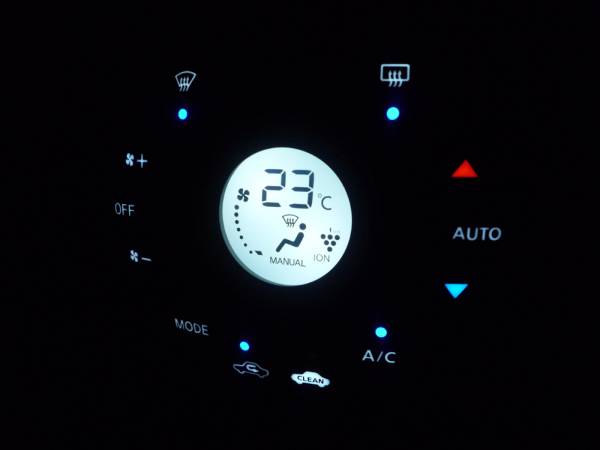 ○Z12キューブ エアコンコントロールパネル LED取説セット □Z12