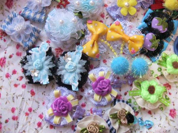 ☆わんちゃん　男の子用リボン１３組26個【D】☆_2