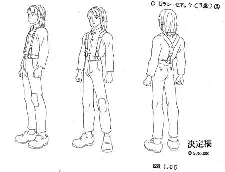 ターンエーガンダム ∀ガンダム アニメ 設定資料 検索あきまん(原画