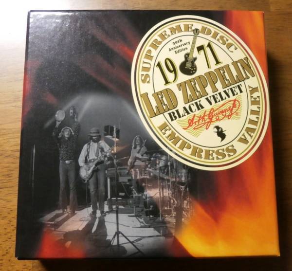 洋楽 Led Zeppelin/Black Velvet Led Zeppelin Black Velvet 1st Edition EMPRESS VALLEY 激レア(Led