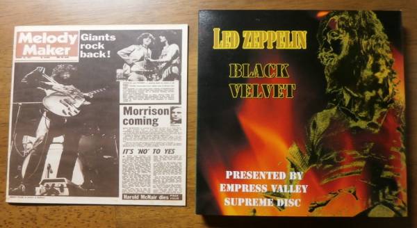 Led Zeppelin/Black Velvet 【公式通販】