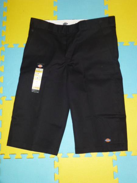 ディッキーズ Dickies wr824 クロップド パンツ 黒 