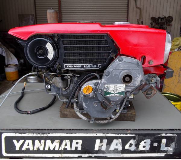 ヤンマー HA4B-L ディーゼルエンジン 発動機 4馬力 実動品(発動機