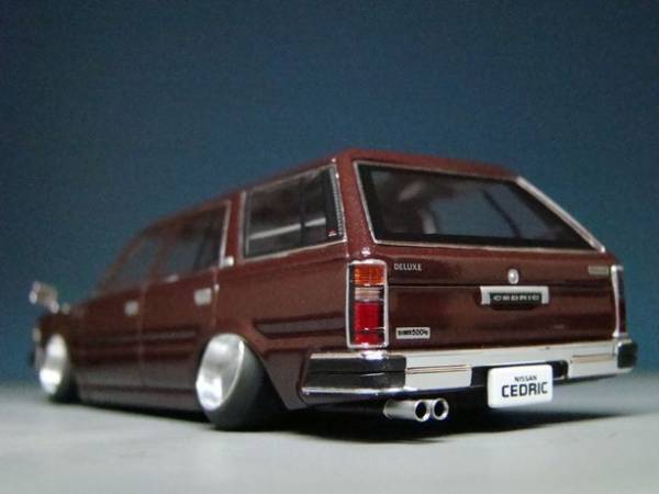1/43DISM・Y30セドリック バン・エンケイディッシュ深リム・改
