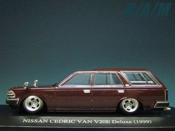 1/43DISM・Y30セドリック バン・エンケイディッシュ深リム・改