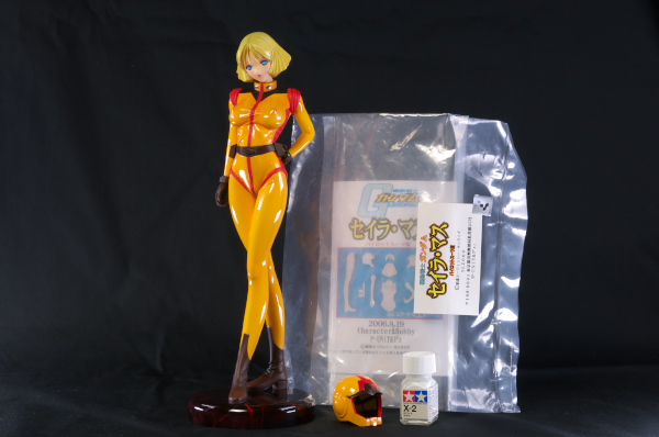 ガレージキット完成品 セイラ・マス パイロットスーツ版(機動戦士