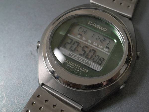カシオ CASIO カシオトロン デジタル TRN-120 レインボーエコ(カシオ