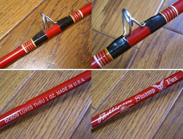 Phillipson Swamp Fox DC60 フィリプソン 当時物 本物!!Swamp Fox DC60B Phillipson フィリプソン/heddon fenwick(1
