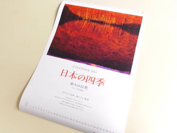 14 大きい壁掛けカレンダー あいおいニッセイ同和 日本の四季 風景 売買されたオークション情報 Yahooの商品情報をアーカイブ公開 オークファン Aucfan Com