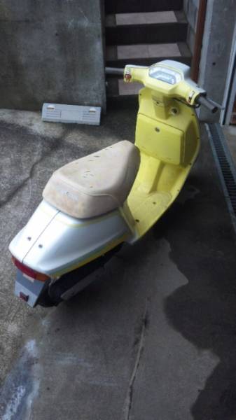 クレージュ タクト 黄色 イエロー クレタク AF09 旧車 希少 当時(50cc