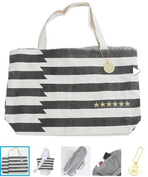 ☆GLAY JIROプロデュース ボーダートートバッグ未使用☆(GLAY)|売買 ☆GLAY JIROプロデュース ボーダートートバッグ未使用☆(GLAY)|売買