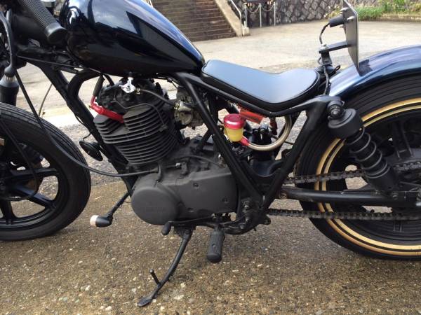 ヤマハSR400 チョッパーカスタム キャストホイール 車検1年付(251cc 