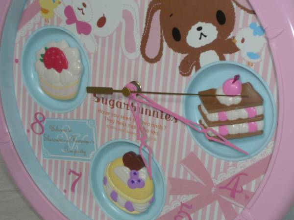 ☆非売品☆からくり時計/シュガーバニーズ/掛け時計/サンリオ(サンリオ
