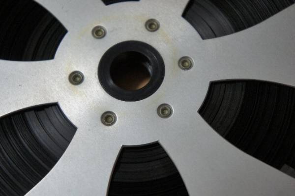 ◇５号リールアルミ　６ｍｍテープ（ジャンク）_2