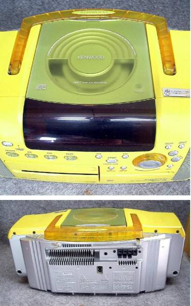 KENWOOD　CD/MDラジカセ　MDX-F1☆ジャンク_2